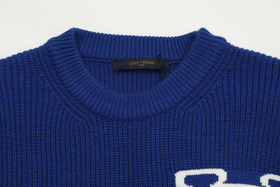 "LV" Designer Strickpulli