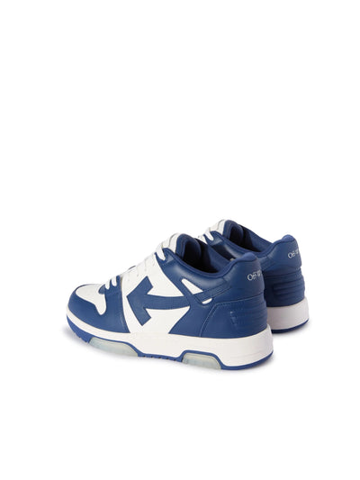 "Off-Sneaker" Blue and White